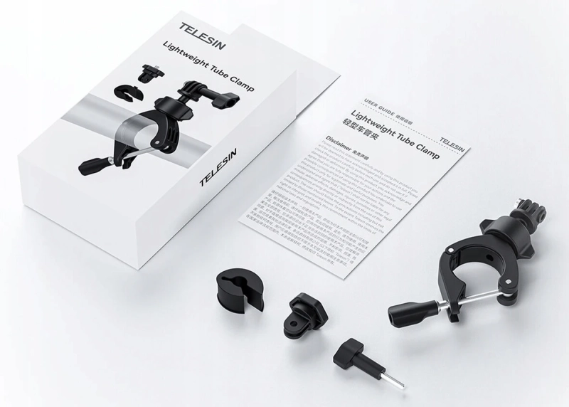 Uniwersalne mocowanie, uchwyt zaciskowy na kierownice Telesin