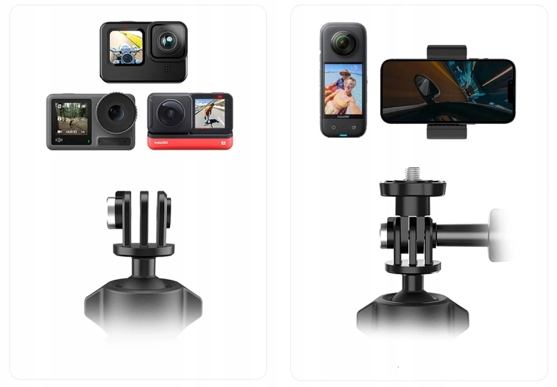 Uniwersalne mocowanie, uchwyt zaciskowy na kierownice Telesin