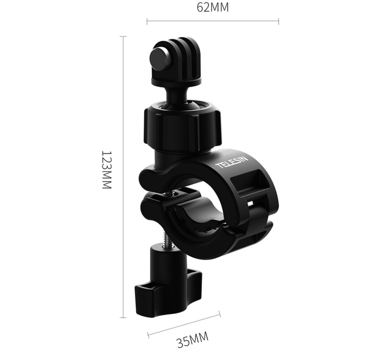 Mocowanie na rower Telesin do kamer sportowych 360 (DJ-HBM-001)