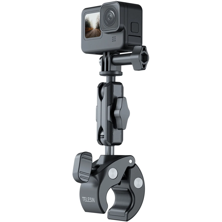 Uchwyt rowerowy, mocowanie 360° TELESIN na kierownicę do kamer sportowych (plastikowy)