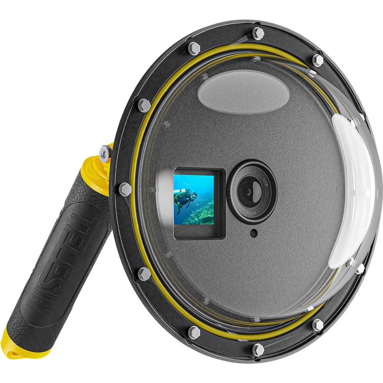Obudowa podwodna Telesin Dome Port dla DJI Osmo Action 3/4