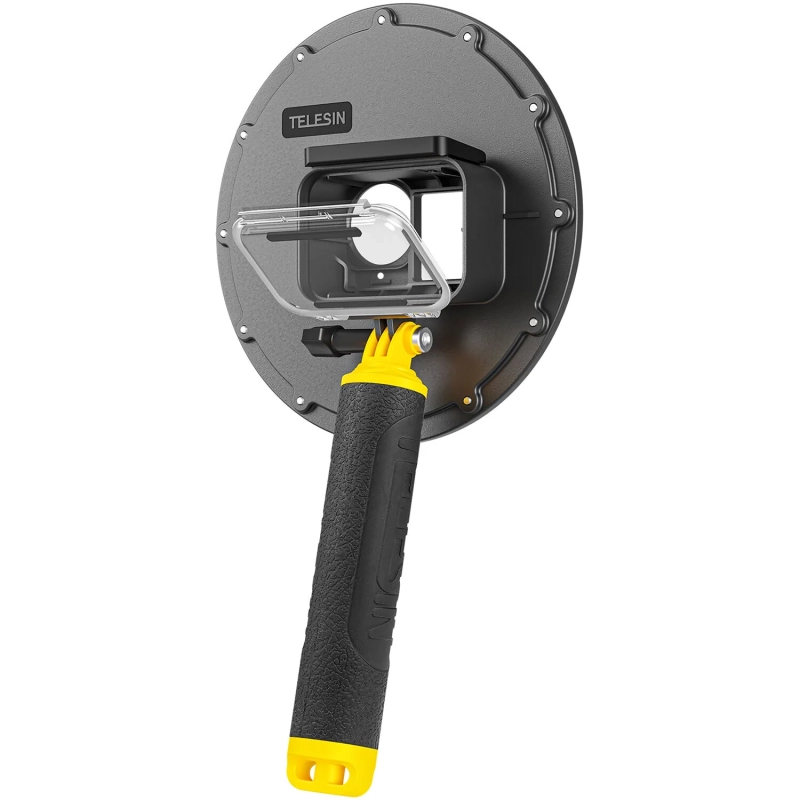 Obudowa podwodna Telesin Dome Port dla DJI Osmo Action 3/4