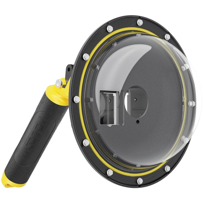 Obudowa podwodna Telesin Dome Port dla DJI Osmo Action 3/4