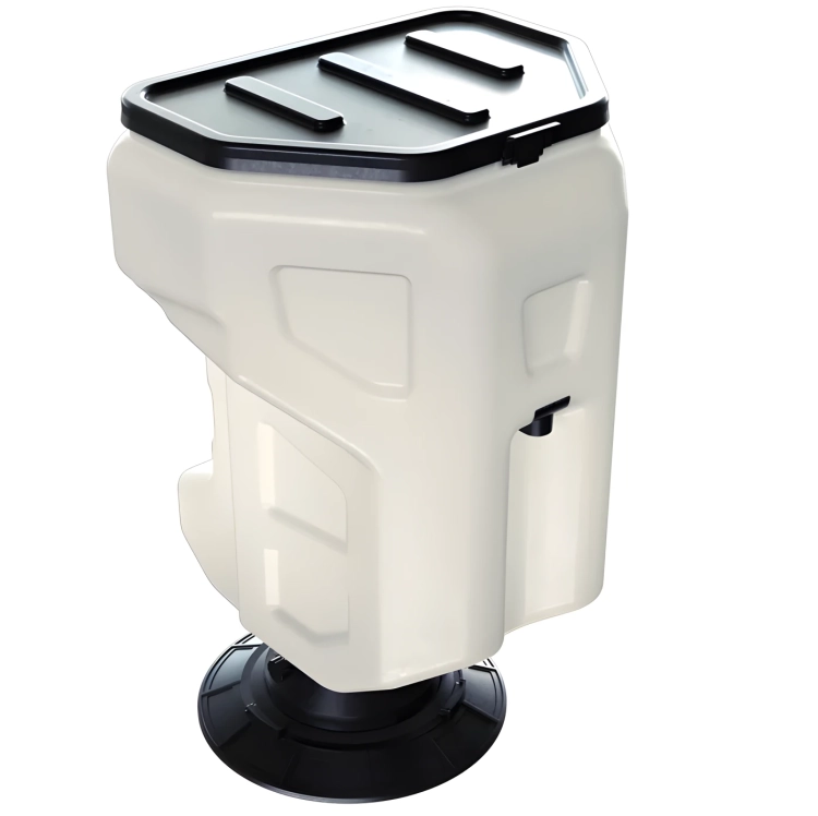 DJI Agras T50 - system rozsiewania