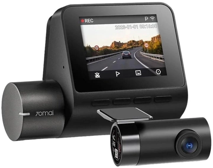 70mai Kamera Samochodowa Wideorejestrator Dash Cam A200 + Kamera cofania RC11 (Zestaw)