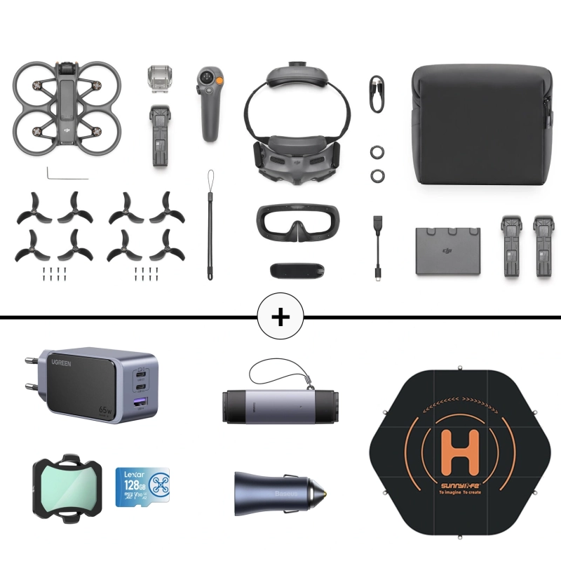 DJI Avata 2 Ultimate Combo - co w zestawie