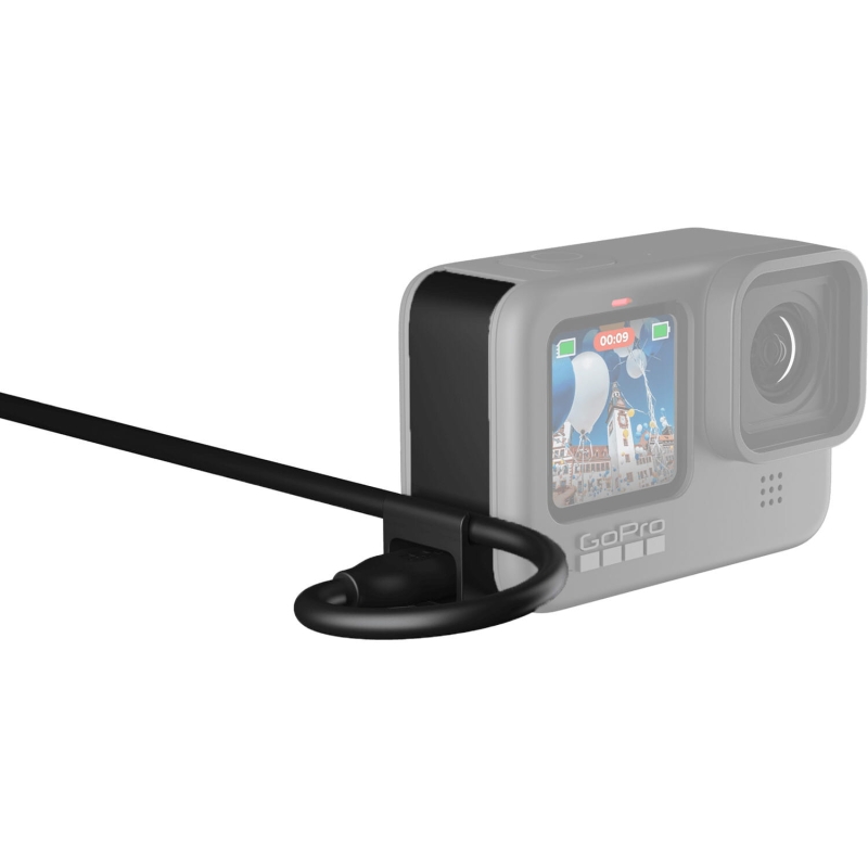 Klapka, drzwiczki z otworem na kabel USB-C do GoPro Hero 12/11/10/9
