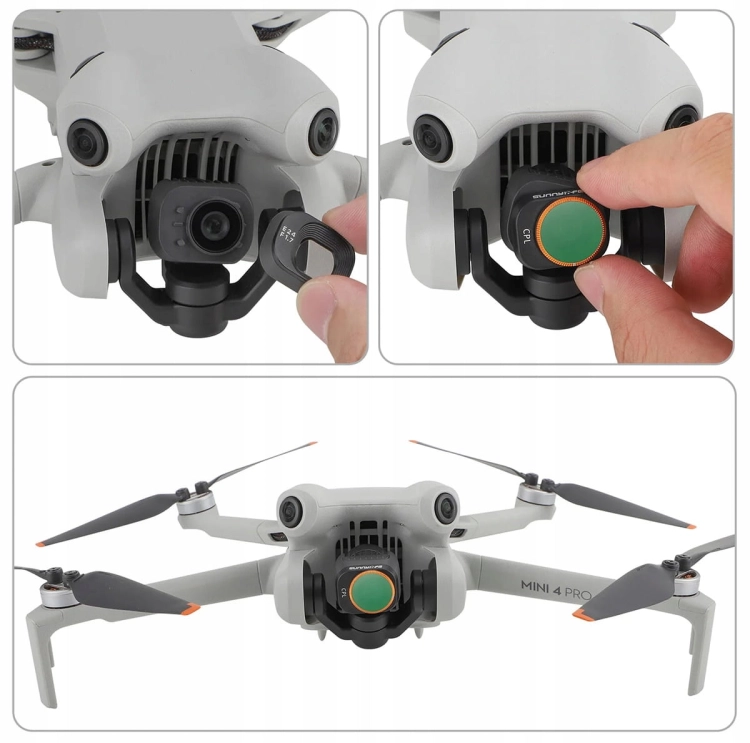 Filtr polaryzacyjny CPL Sunnylife do DJI Mini 4 Pro