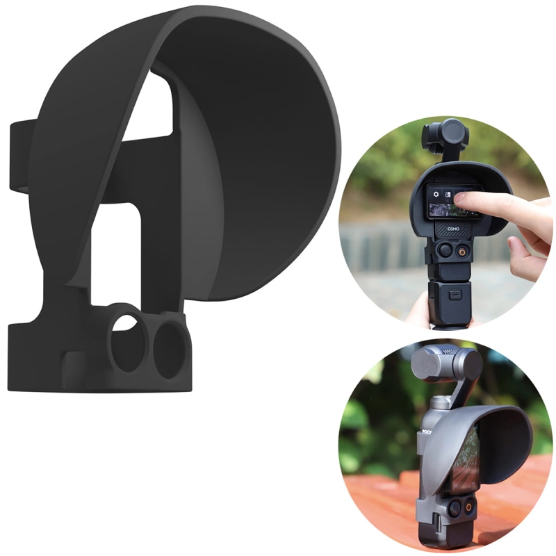 Przeciwsłoneczna osłona silikonowa Sunnylife do ekranu DJI Osmo Pocket 3