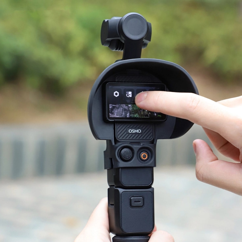 Przeciwsłoneczna osłona silikonowa Sunnylife do ekranu DJI Osmo Pocket 3