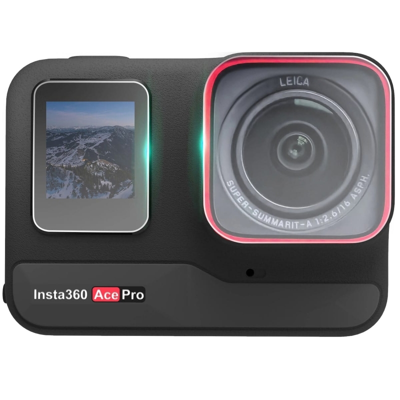 2x szkło hartowane Sunnylife na ekrany i obiektyw do Insta360 Ace Pro