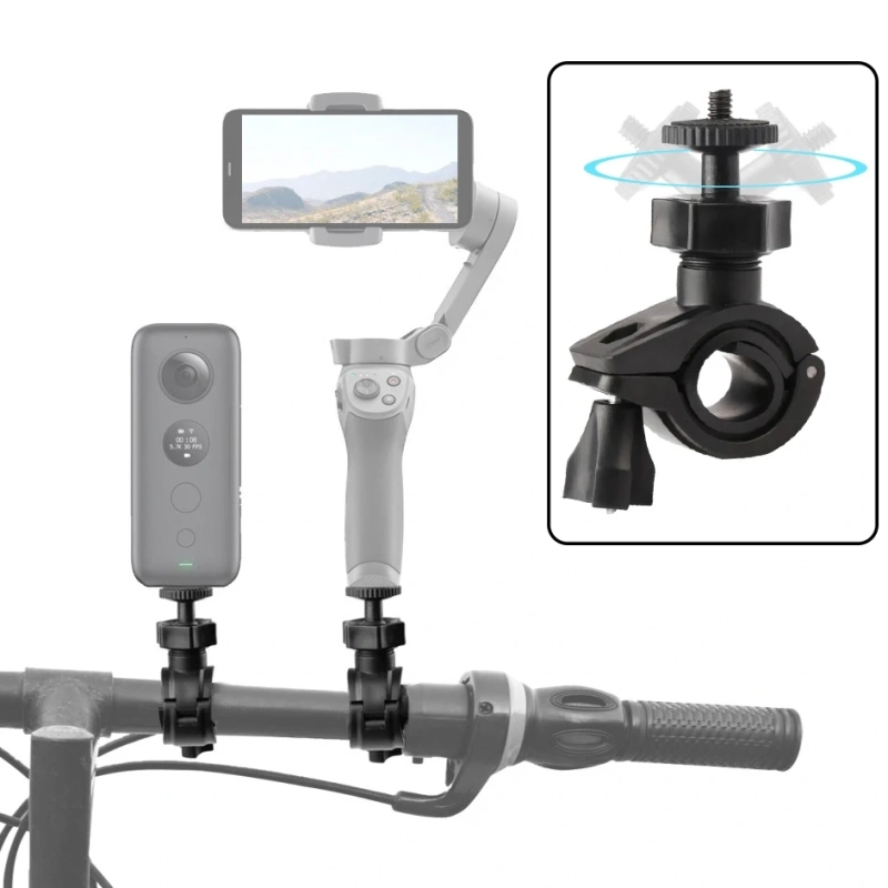 Uniwersalny uchwyt rowerowy 1/4" Sunnylife do kamer sportowych, gimbali