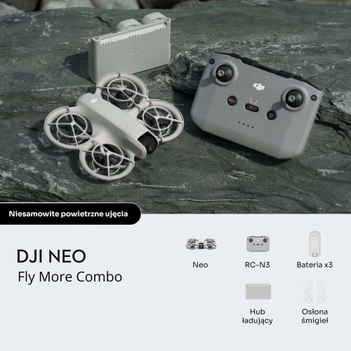 Co znajduje sie w zestawie drona dji neo fly more combo
