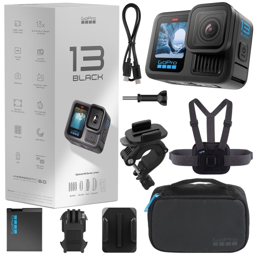 Kamera GoPro HERO 13 Black + Zestaw akcesoriów Sports KIT