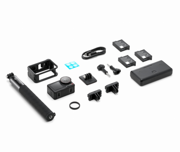 Zawartość Zestawu Kamera Sportowa Osmo Action 5 Pro Adventure Combo