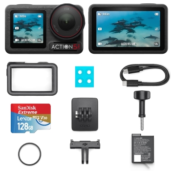 DJI Osmo Action 5 Pro Standard Combo + Karta pamięci 128GB