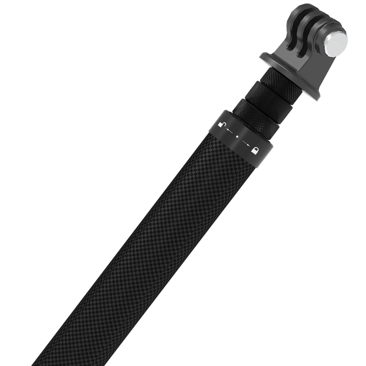 Karbonowy wysięgnik teleskopowy, selfie stick 1.16m Telesin do kamer sportowych