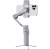 Gimbal Hohem iSteady X3 szary na mini statywie ze smartfonem, widok z tyłu