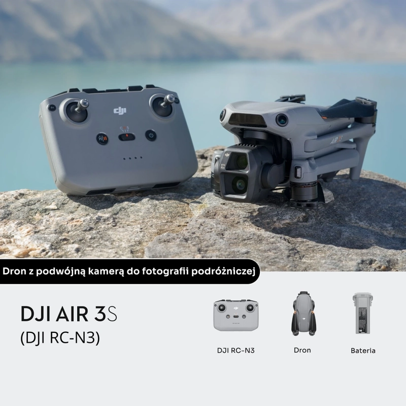 Dron DJI Air 3S (DJI RC-N3) karta produktu
