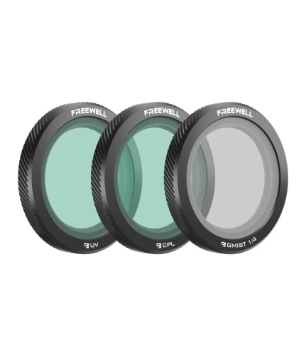 Zestaw 3 filtrów do DJI Neo FREEWELL Everyday (UV, CPL, GMIST 1/4)