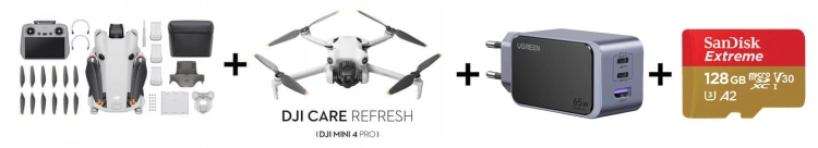 DJI Mini 4 Pro Ultimate Combo (DJI RC 2)