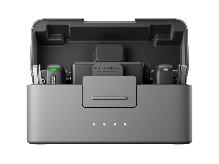 DJI Mic Mini （2TX+1RX+Etui ładujące）- System mikrofonów bezprzewodowych