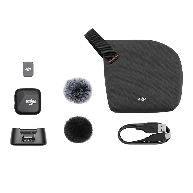 Nadajnik mikrofonowy DJI Mic Mini Transmitte Infinity Black - flystore.pl