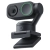 Kamera internetowa Insta360 Link 2 na uchwycie monitora, widok z boku pod kątem