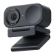 Kamera internetowa Insta360 Link 2C na uchwycie monitora, widok z boku pod kątem