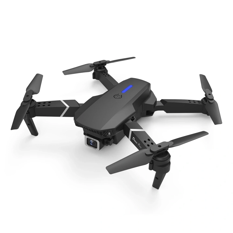 dron-zabawkowy-e88-z-bocznej-perspektywy.webp