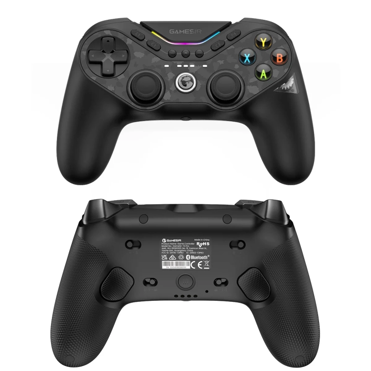Kontroler GameSir Tarantula Pro - różne perspektywy (od przodu, od tyłu)