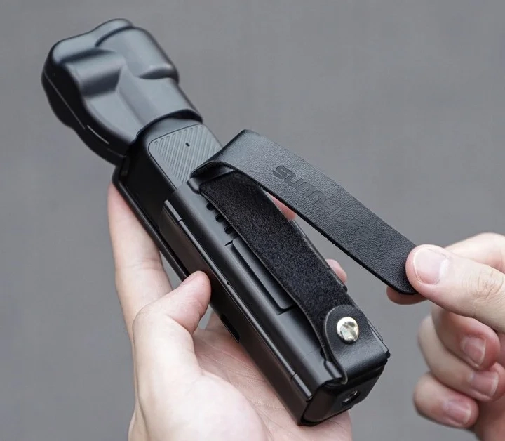 Etui / Uchwyt na dłoń z rzepem Sunnylife do kamery DJI Osmo Pocket 3