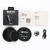 Mikrofon bezprzewodowy Hohem Lavalier MIC-01 1 TX + 1 RX USB-C – rozłożona zawartość zestawu