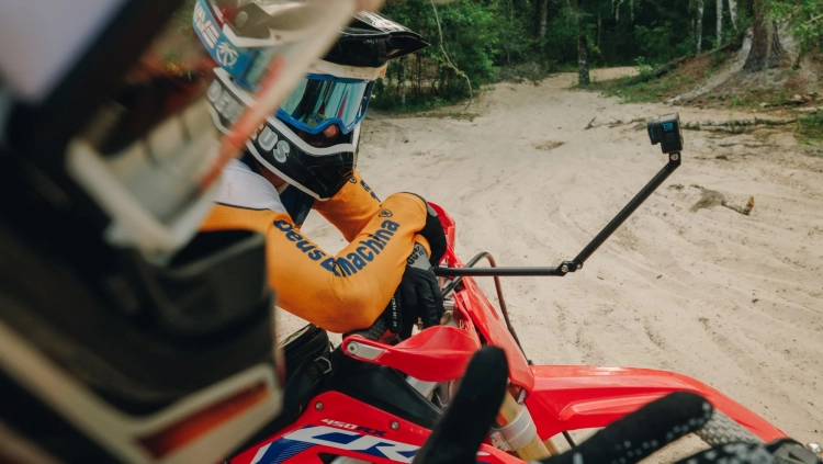 GoPro Boom + mocowanie na kierownicę / uchwyt na rurki