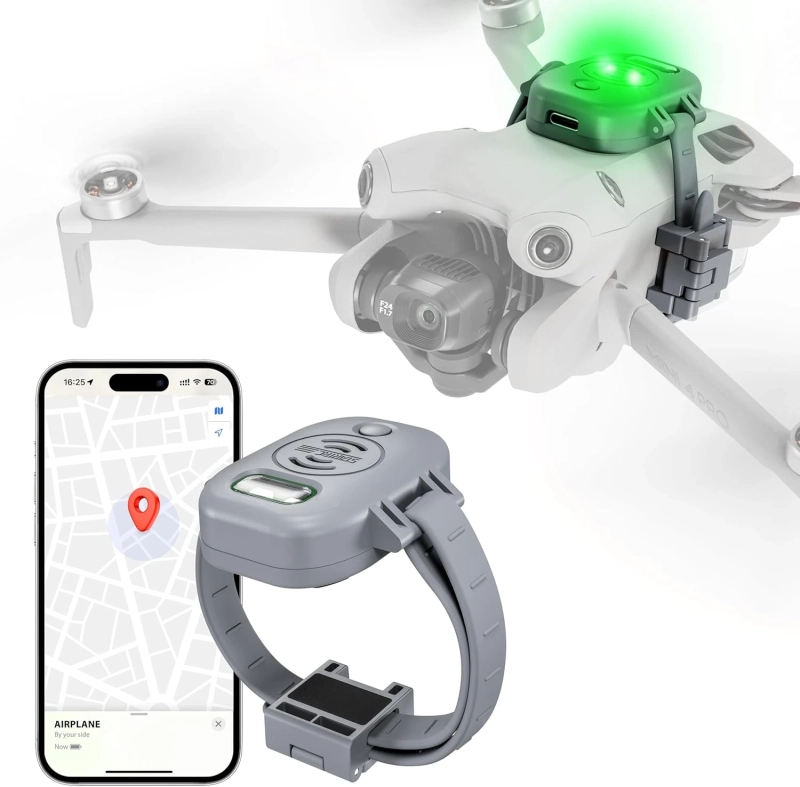 Tracker GPS, uniwersalny alarm do dronów DJI z diodą led STARTRC