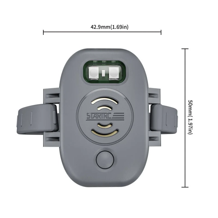 Tracker GPS, uniwersalny alarm do dronów DJI z diodą led STARTRC