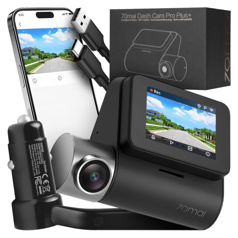70mai Kamera Samochodowa Wideorejestrator Dash Cam Pro Plus A500S.png