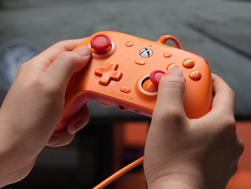Pad przewodowy GameSir G7 SE - Pomarańczowy