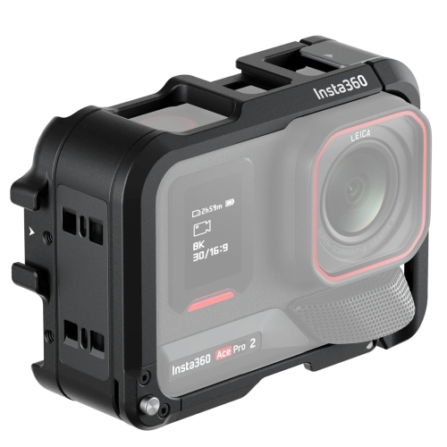 Metalowa ramka ochronna Insta360 Utility Frame do Ace Pro 2 / Ace Pro z zamocowaną kamerą
