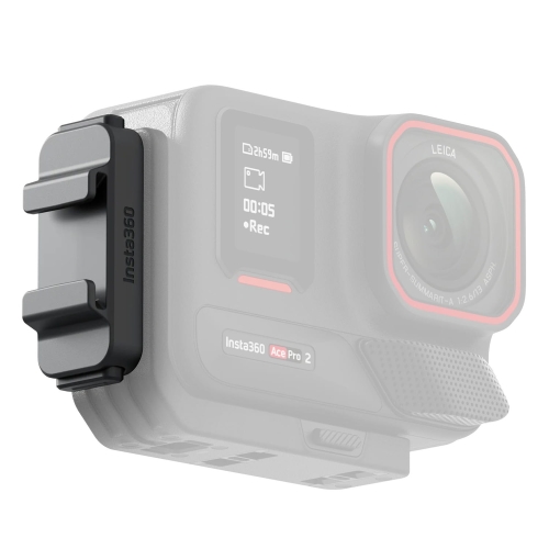 Mocowanie Insta360 Quick Release Cold Shoe do Ace Pro 2 / Ace Pro założone na kamerę