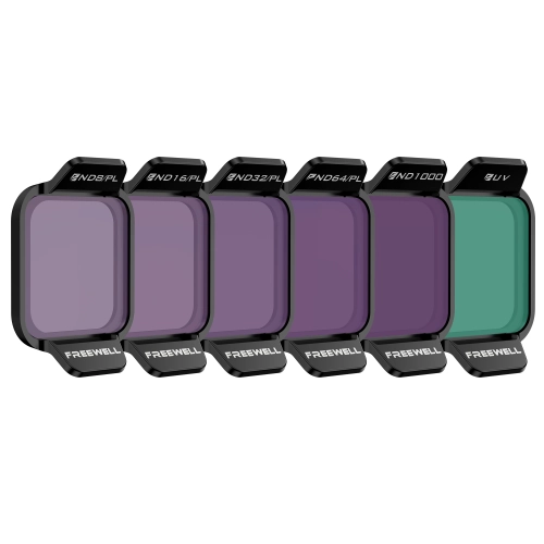 Zestaw 6 filtrów Bright Day do DJI Flip - FREEWELL