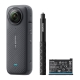 Zestaw Insta360 X4 Action Bundle – kamera X4, kijek selfie i dodatkowy akumulator
