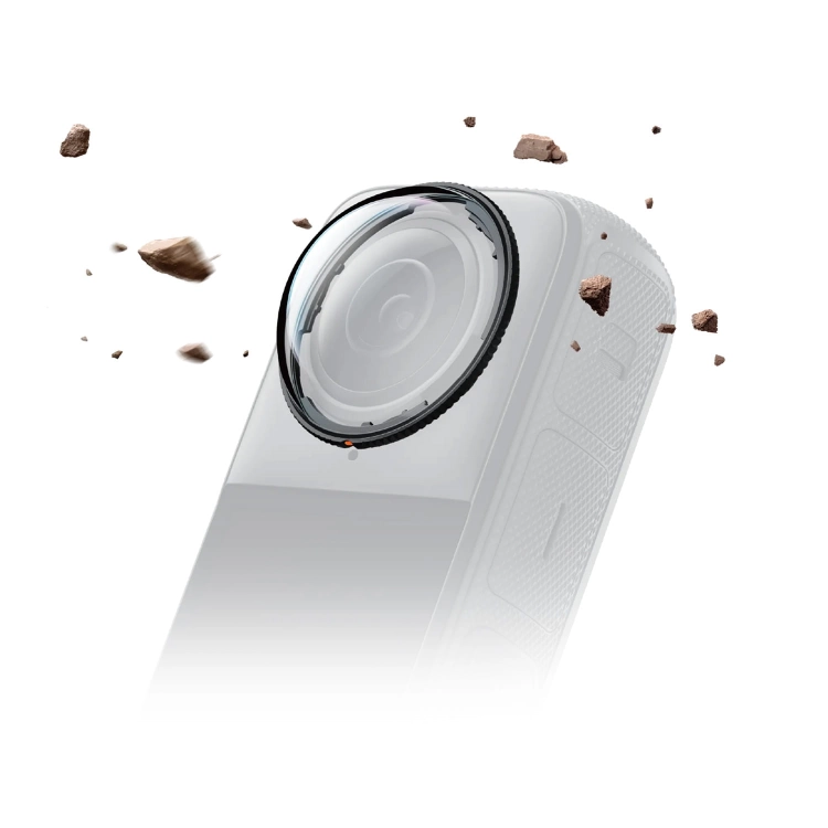 Osłony obiektywu do kamery Insta360 X4 (szkło hartowane)
