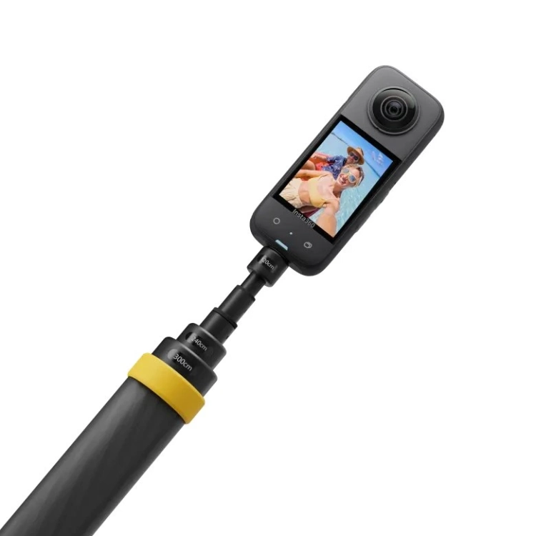 Karbonowy uchwyt wysięgnik selfie stick Insta360 do kamer sportowych (300 cm)