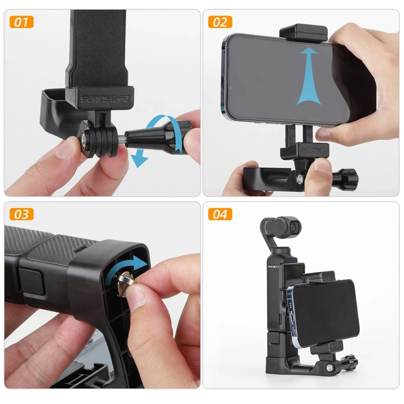 Uchwyt na telefon Sunnylife do kamery DJI Osmo Pocket 3