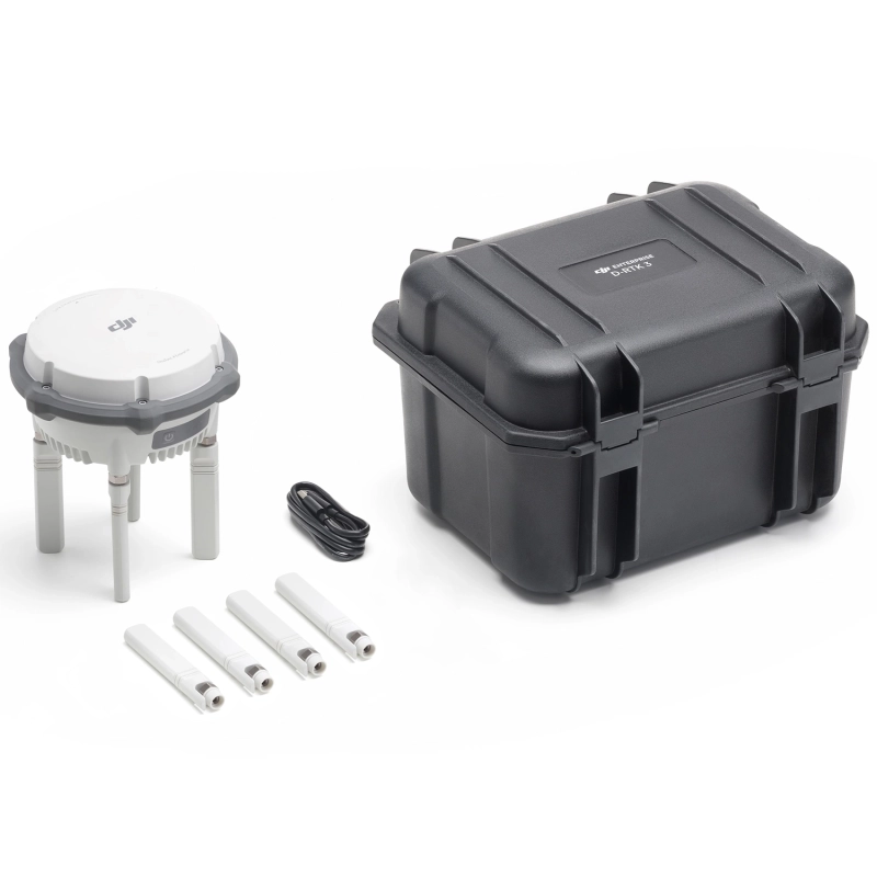 Multifunkcyjna stacja DJI D-RTK 3 GNSS - zestaw