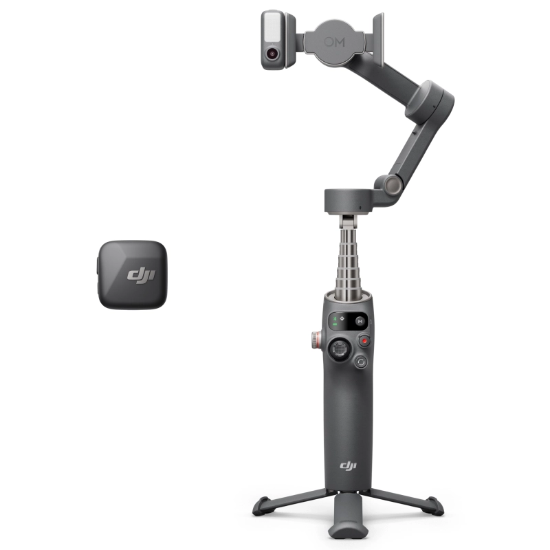 DJI Osmo Mobile 7 Pro Vlog Combo (Czarny nadajnik)
