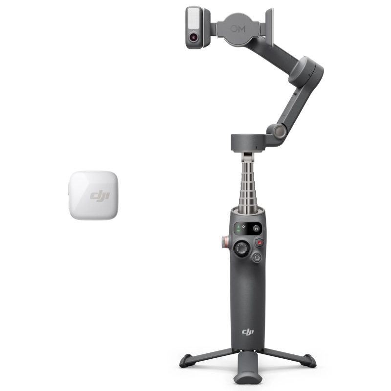 DJI Osmo Mobile 7P Vlog Combo (Biały nadajnik)