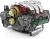 Klocki Mould King 10181 - silnik Flat-Six boxer na ukos