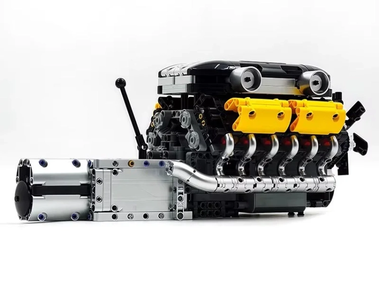 Silnik V12 z Lamborghini Aventador 02